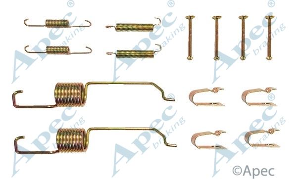 APEC BRAKING priedų komplektas, stabdžių trinkelės KIT963